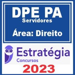 DPE PA - Servidores (Direito) Estratégia 2023