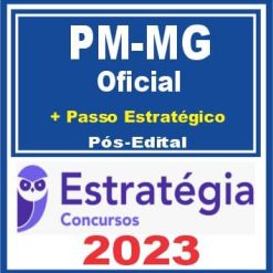 PM MG (Oficial + Passo) Pós Edital - Estratégia 2023