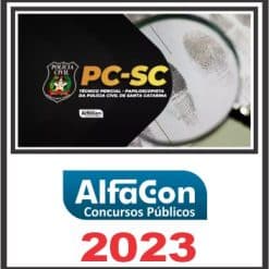 PC SC (TÉCNICO PERICIAL - PAPILOSCOPISTA) ALFACON 2023