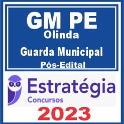 GM PE (Guarda Municipal De Olinda) Pós Edital - Estratégia 2023
