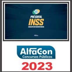 INSS (ANALISTA - FORMAÇÃO EM SERVIÇO SOCIAL) ALFACON 2023
