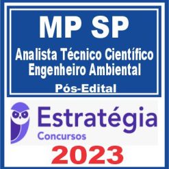 MP SP (Analista Técnico Científico - Engenheiro Ambiental) Pós Edital - Estratégia 2023