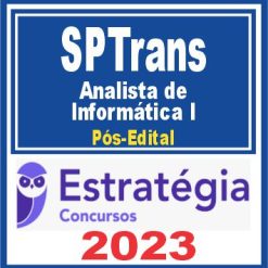 SPTrans (Analista de Informática I) Pós Edital - Estratégia 2023