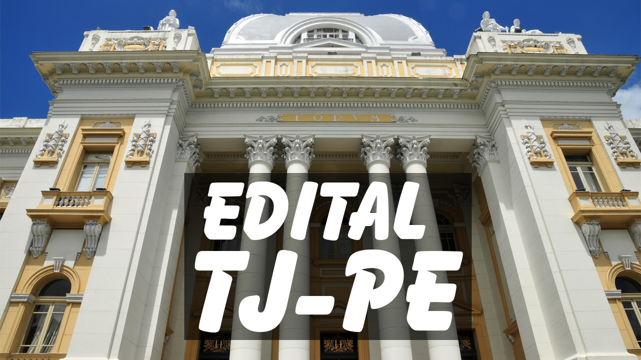 Concurso Edital TJ PE Juiz